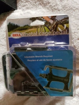 Nuevo En Embalaje Par de Pedales Jaula Campana Metal 9/16" (1006207) Foto 1 de 4