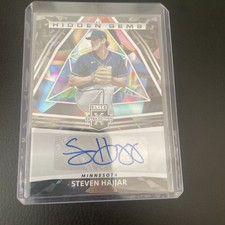 2022 Panini Elite Extra Edition - Hidden Gems Black #HG-SH Steven Hajjar (AU,...