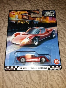 2020 HOTWHEELS BLVD 69 ALFA ROMEO 33 STRADALE CAR MINT - Picture 1 of 3