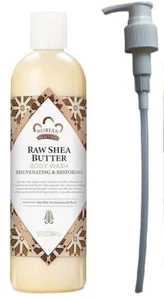 NUBIAN Heritage - Manteca de karité cruda - 13 oz - Lavado corporal + Bomba extra - Juego de regalo - Imagen 1 de 3