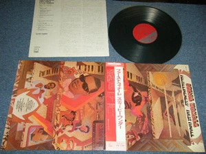 STEVIE WONDER Japan 1974 NM LP+Obi FULFILLINGNESS FIRST FINALE SWX-6141 - Imagen 1 de 12