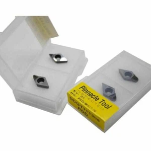 2 Pezzi DCGT11T308 PCD Diamante INSERTO per Alluminio, Rame - Foto 1 di 5