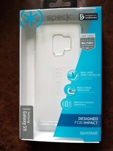 Speck GemShell Samsung Galaxy S9 Case Transparent Clear - New - Free Shipping