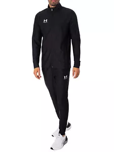 Under Armour de los hombres Chándal con logo, Negro - Imagen 1 de 11
