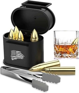 Tikaton Whiskey Stones Christmas Stocking Stuffers Unique Gift Husband Boyfriend - Picture 1 of 17