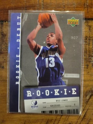 2006-07 Upper Deck Rookie Debut Kyle Lowry #130 Rookie RC Error Card - Image 1 of 2