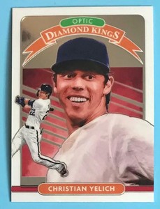 2020 Donruss Optic Christian Yelich Diamond Kings #5 Brewers