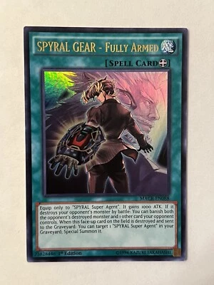 Yu-Gi-Oh! TCG SPYRAL GEAR - Fully Armed Maximum Crisis MACR-EN088 1st Edition... - Image 1 of 2