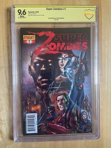 SUPER ZOMBIES #1 CBCS 9.6! MEL RUBI CVR! VINCE GONZALES SIG! - Picture 1 of 6