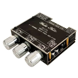 Wuzhi Audio ZK-LT23 2.1 Kanal Verstärker Modul Bluetooth 50W+50W+100W TWS - Bild 1 von 6