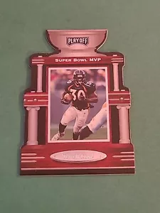 1998 Terrell Davis Playoff Prestige Award Winning Performers #1 Die-Cut HOF - Picture 1 of 2