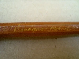 Vintage Bamboo Fly FISHING Rod w/ Makers Name 3 PC. 9 ft. 7in. (item #22) - Picture 1 of 10