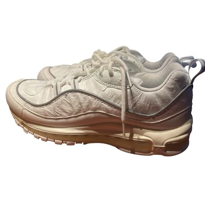 WMNS NIKE AIR MAX 98 LX "CUT AWAY" WHITE-MULTI COLOR SZ 9 [CJ0634-101] - Image 1 of 4