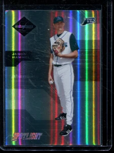T4028 - 2005 Leaf Limited Silver Spotlight #182 Jason Hammel PH/50 Card- NM-MT - Picture 1 of 2