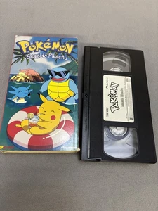 Vintage Pokémon Seaside Pikachu 1997-1998 VHS tape - Picture 1 of 7