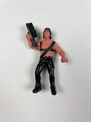 Figura de borrador superior lápiz de 4" Arco Rambo 1986 vintage Foto 1 de 2