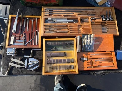 Starrett No. Juego de 124 micrómetros interiores y muchas más herramientas de maquinista Foto 1 de 4