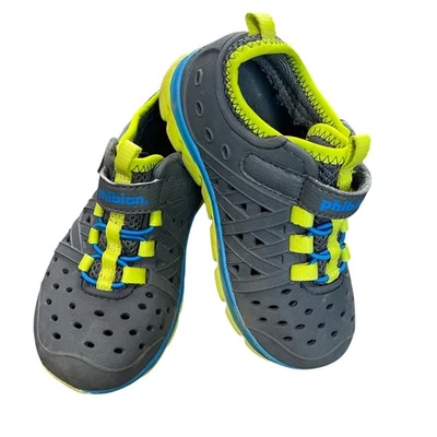 Stride Rite Made2Play Phibian Zapatos Impermeables Tenis Niño Pequeño Talla 9 Gris Foto 1 de 4