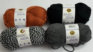 (Paquete de 4) Hilo marca León puntada básica hilo antipilling 4 colores diferentes - Nuevo - Imagen 1 de 5