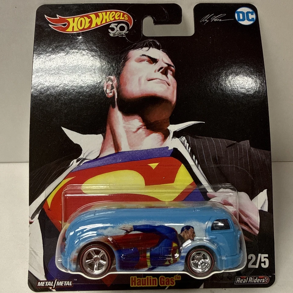 Hot Wheels Pop Culture Superman 2/5 Haulin Gas Escala 1/64 Foto 1 de 1
