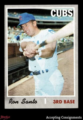 1970 Topps #670 Ron Santo CUBS EXCELLENT (MK) - Image 1 of 2