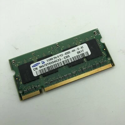  512MB PC2-4200s PC4200 DDR2 533Mhz 2Rx16 SoDimm 200pin Laptop Memory  - Image 1 of 4