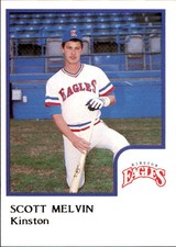 1986 Kinston Eagles ProCards #16 Scott Melvin Quincy Illinois Baseball Card