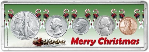 Merry Christmas Coin Gift Set for the year 1947 Cover