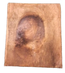 FIGURED MYRTLEWOOD BLANK TURNING CRAFTING WOODWORKING APPROX 13.5x11.5x1.5 IN - Picture 1 of 3