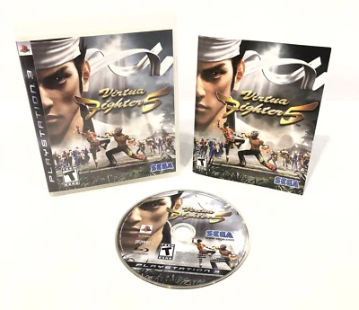 VIRTUA FIGHTER 5 PS3 SONY PLAYSTATION 3 COMPLETE SET 2007 SEGA FIGHTING GAME - Image 1 of 4