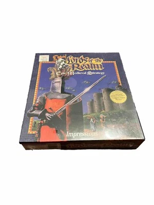 Lords of the Realm Epic Medieval Strategy IBM/PC New Sealed - Image 1 of 4