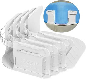 Open Corner Bed Sheet Holder with Lock Strips, Heavy Duty Bedsheet Clips with En - Picture 1 of 12