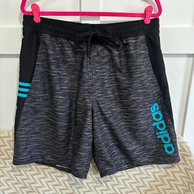 Bañador Adidas para hombre Racer 9 pulgadas voleibol forro de malla gris negro talla XL Foto 1 de 4