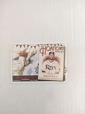 2011 Topps Allen & Ginter's Hometown Heroes Manny Ramirez #HH78 (PWE)(02) - Image 1 of 2