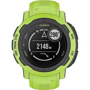 Garmin Instinct 2 45mm Standard Edt Electric Lime Bluetooth Smartwatch NEW - Picture 1 of 3
