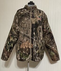 Mossy Oak Lightweight Jacket Mens Large 42/44 Full Zip Polyester