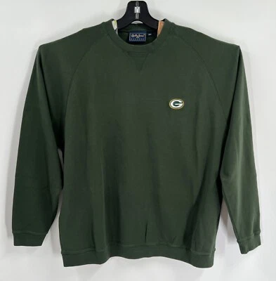 Sudadera Bobby Jones Bordada Green Bay Packers Manga Larga Crew Talla XXL Foto 1 de 4