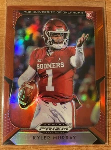 2019 Panini Prizm Draft Picks Kyler Murray #101 Rookie Red Prizm - Picture 1 of 2