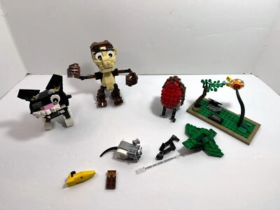 LEGO animals partials LOT: CUUSOO Birds 21301 + Monkey 31019 + Cat 31021 - Image 1 of 4