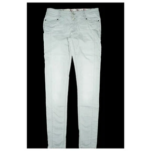 Blue Fire Mila Damen Jeans Hose stretch Skinny low 40 W30 L36 long grau usedLook - Bild 1 von 5
