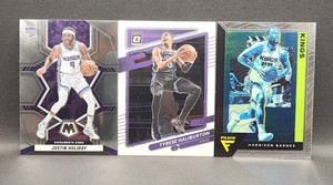 2020-22 Panini Basketball -  Sacramento Kings 3 Card Lot - Chrome - Mosaic Optic