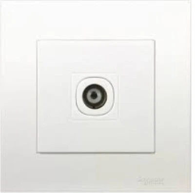 Schneider Electric KB31TV 1 Gang TV Coaxial Outlet New - Image 1 of 4