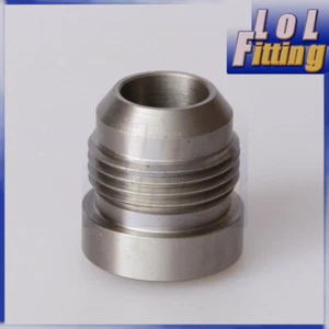 AN3 AN4 AN6 AN8 AN10 AN12 AN16 Male 304 Stainless Steel Weld On Fitting - Picture 1 of 2