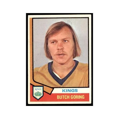 Butch Goring 1974 Topps #74 Hockey Cards Hockey Card EX - Image 1 of 3