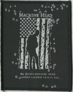 MACHINE HEAD war 2008 WOVEN SEW ON PATCH official merch RARE no longer made - Picture 1 of 3