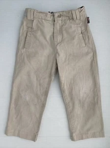Khaki Size 4 Pants Burberry Boys Girls Khakis Chinos FLAWS STAINS DIY Shorts XS - Picture 1 of 12