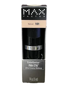 Max Factor ColorGenius Pan-Stik Ultra-Creamy Makeup, #101 Natural, .5 oz - Picture 1 of 6