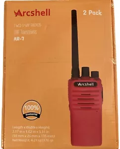 Arcshell Two way Radios IHF Transceivers AR-7- 2 Pack New - Picture 1 of 4