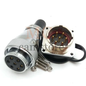 WF28 25A 500V 7Pin IP67 Waterproof Avition Connector,Industrial Power Connector - Picture 1 of 6