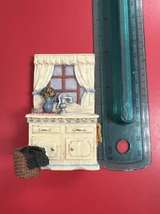 Dollhouse Furniture Vanity/Kitchen Sink w/window - Picture 1 of 5